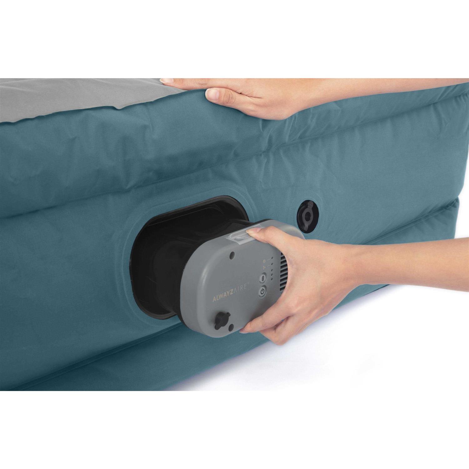 Alwayzaire Tough Guard 18 inch Queen Air Mattress with Rechargeable Pump - Image 3