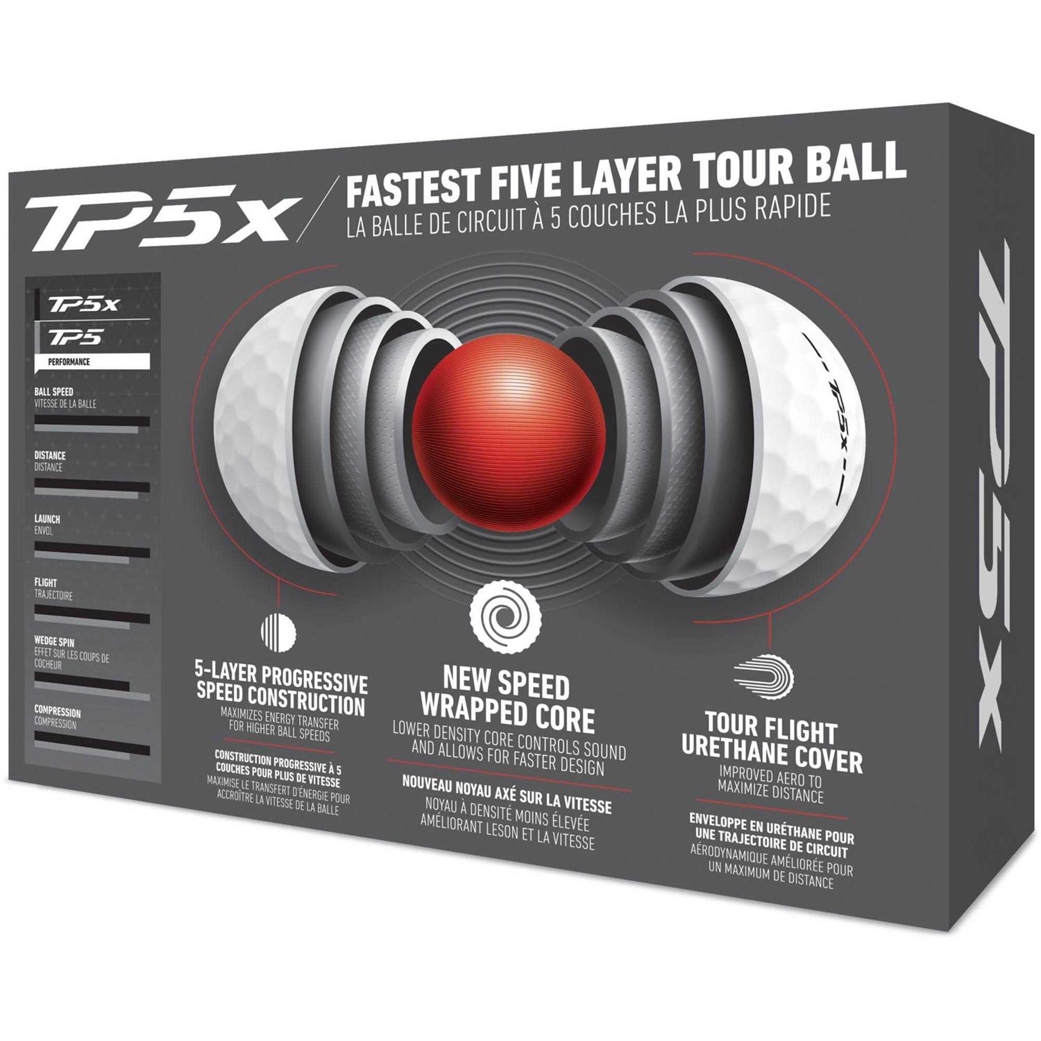 TaylorMade TP5x Golf Balls - Image 5