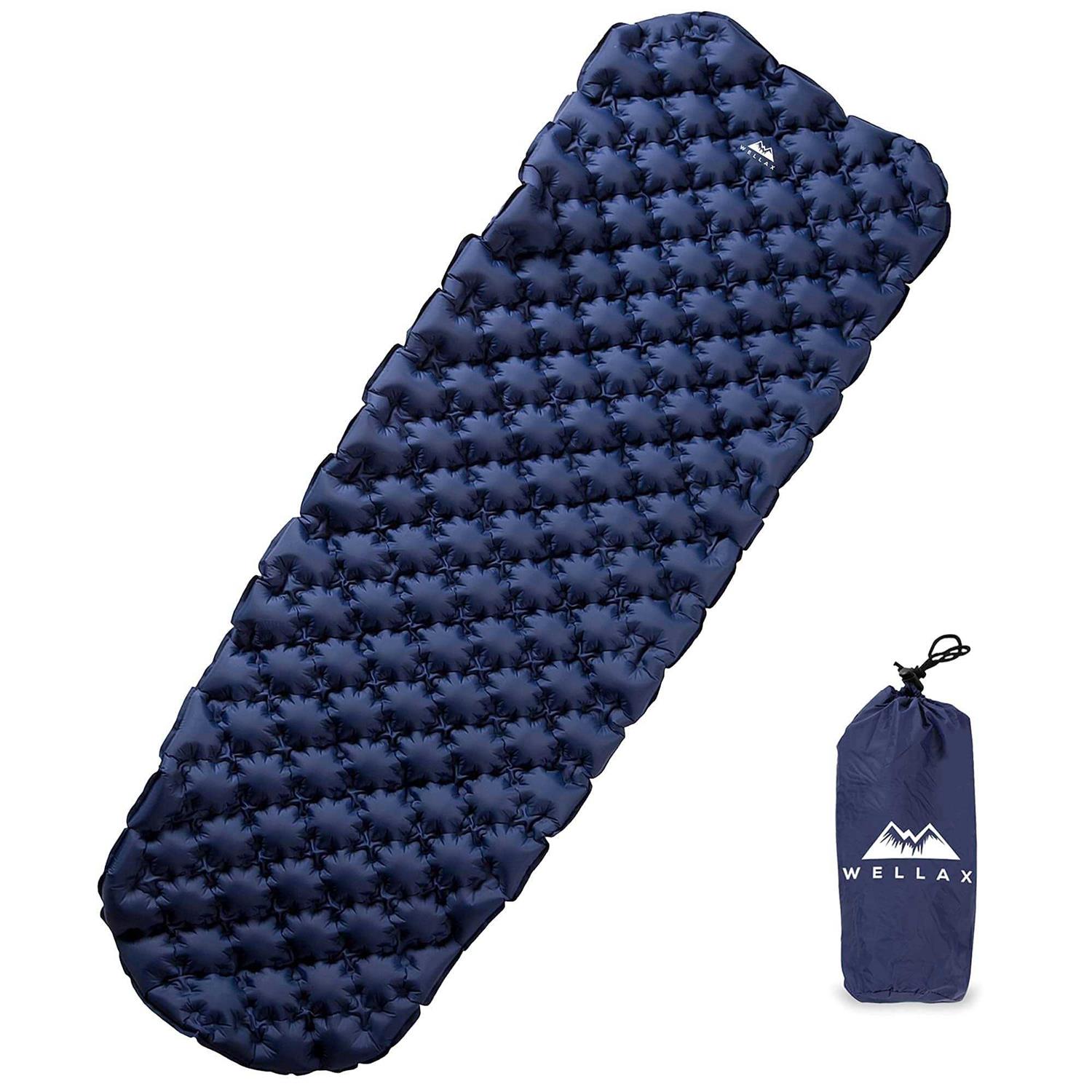 WELLAX Ultralight Air Sleeping Pad Inflatable Camping Mat for Backpacking, Traveling and Hiking - Image 4