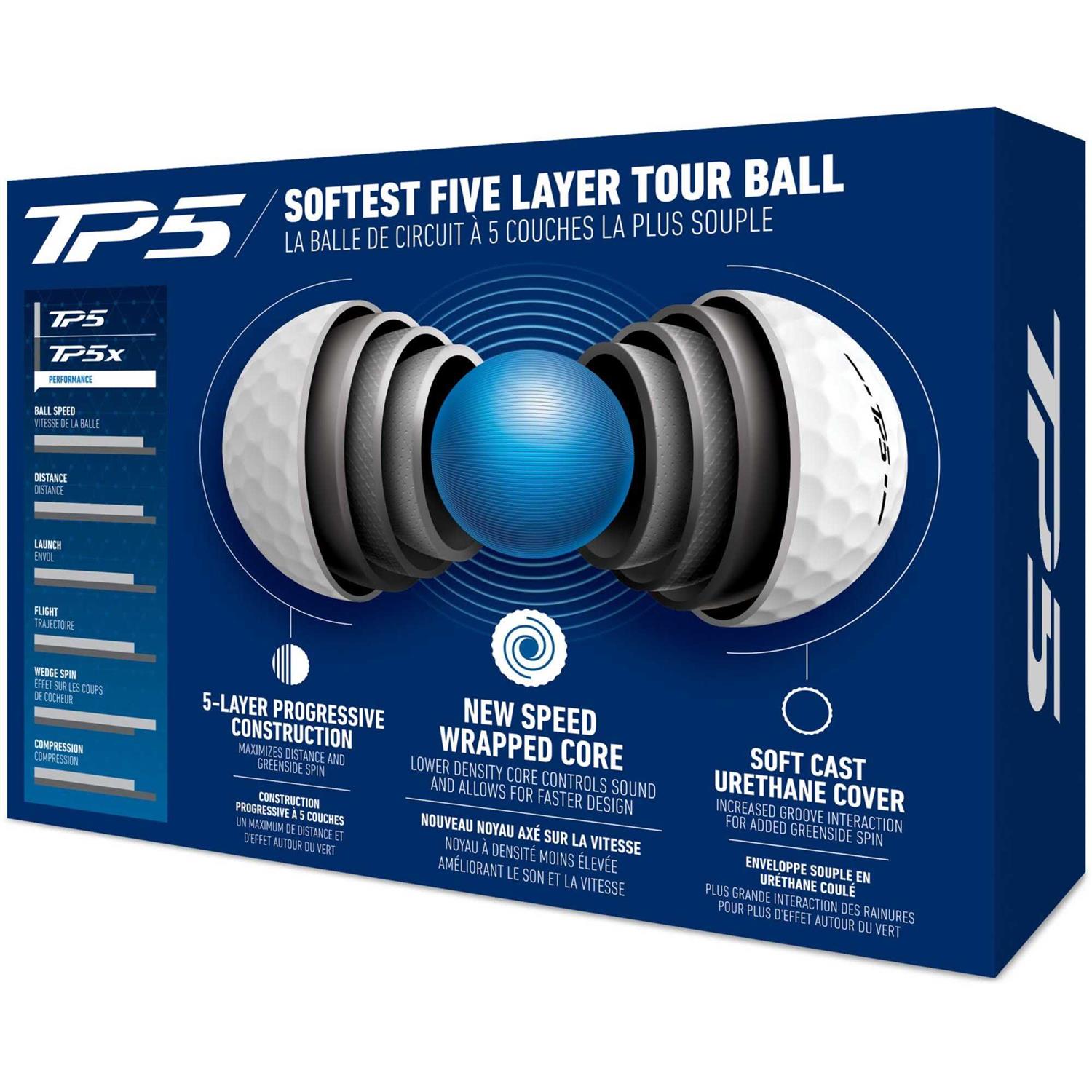 TaylorMade 2024 TP5 Golf Balls - Image 3