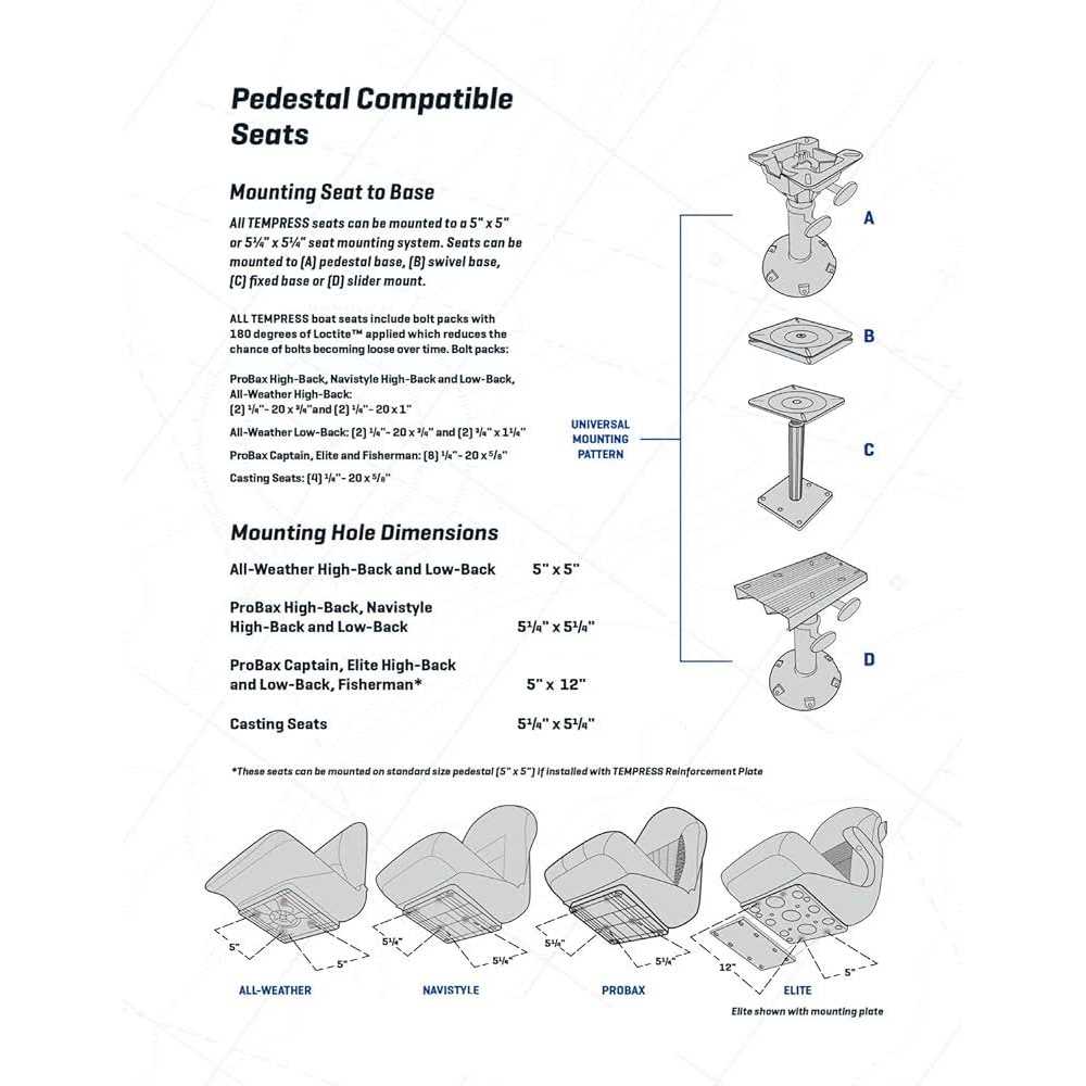 Tempress Probax High-Back Orthopedic Boat Seat - Image 5