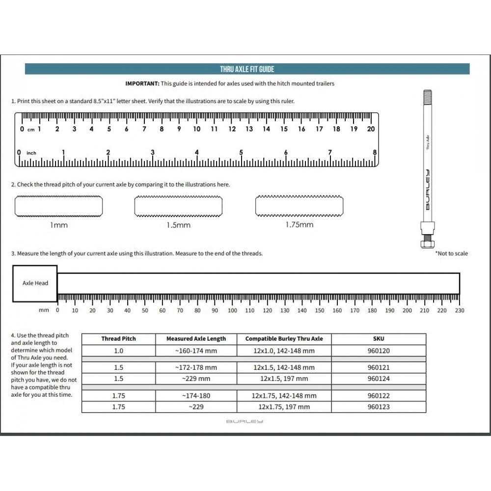 Burley Thru Axle - Image 5