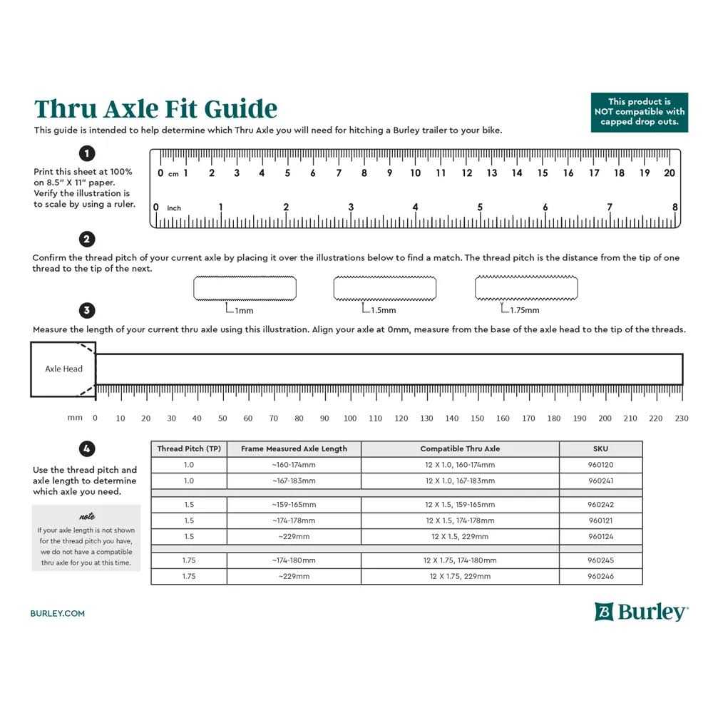 Burley Thru Axle - Image 4