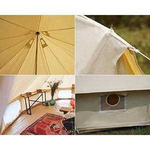 Buture B5 PROII Canvas Bell Tent - Image 4