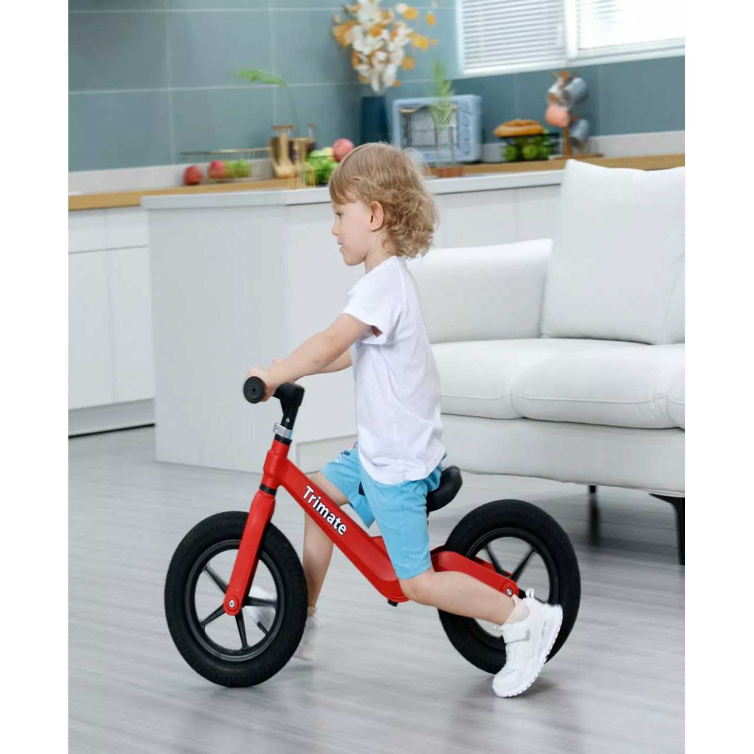 Trimate Toddler Balance Bike No Pedal Sport Bike for 3-5 Year Olds - Image 3