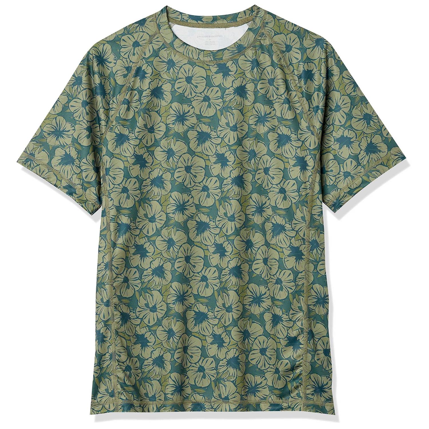 Amazon Essentials Men's Essentials Short-Sleeve Quick-Dry Upf 50 Swim Tee - Image 5