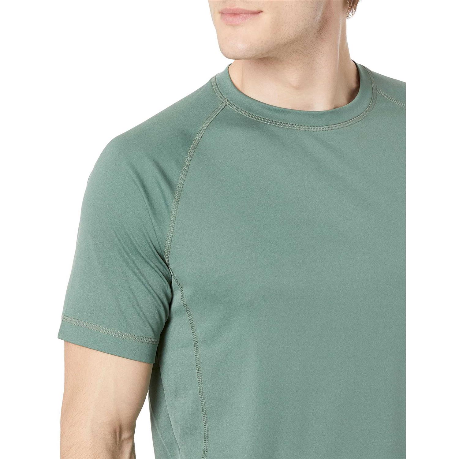 Amazon Essentials Men's Essentials Short-Sleeve Quick-Dry Upf 50 Swim Tee - Image 4