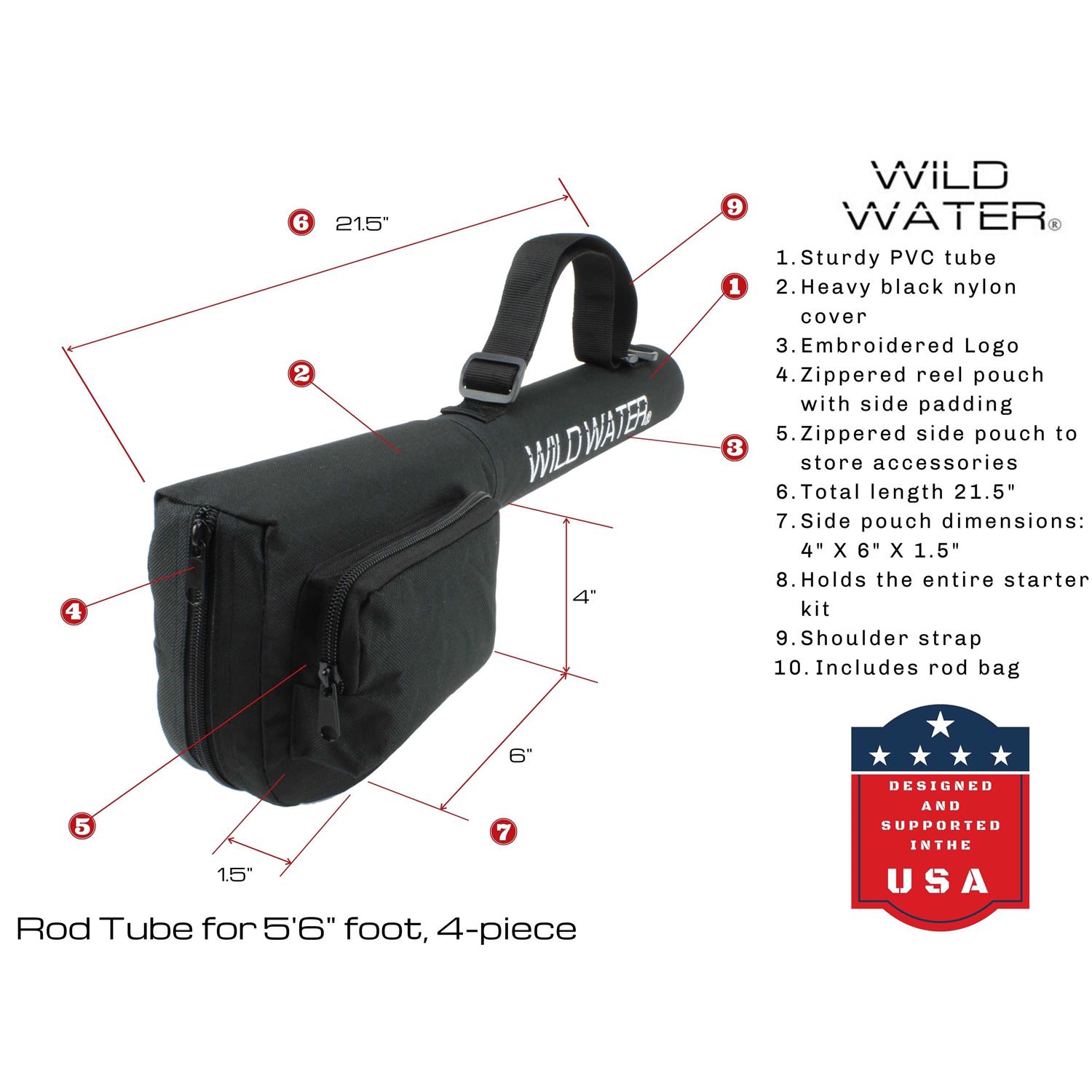 Wild Water Fly Fishing 3 Weight Reel Short Fly Rod Package - Image 4