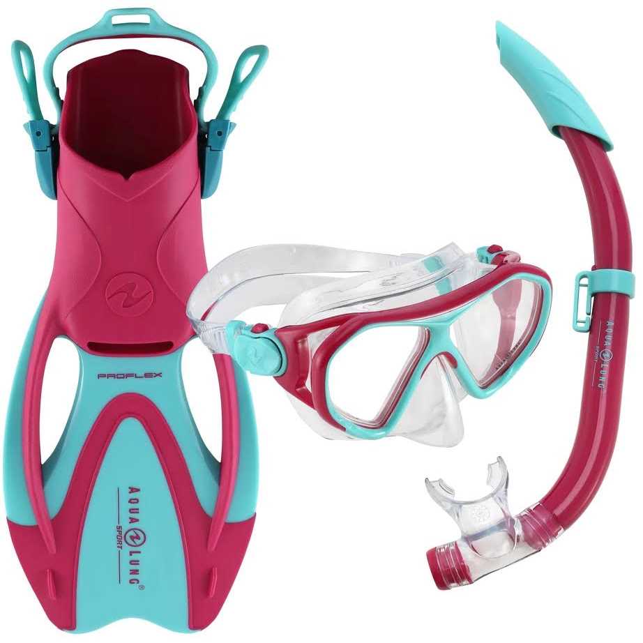 Aqua Lung Sport Urchin Jr Snorkel Set - Image 5