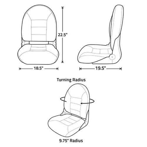 Tempress NaviStyle High Back Seat - Image 3
