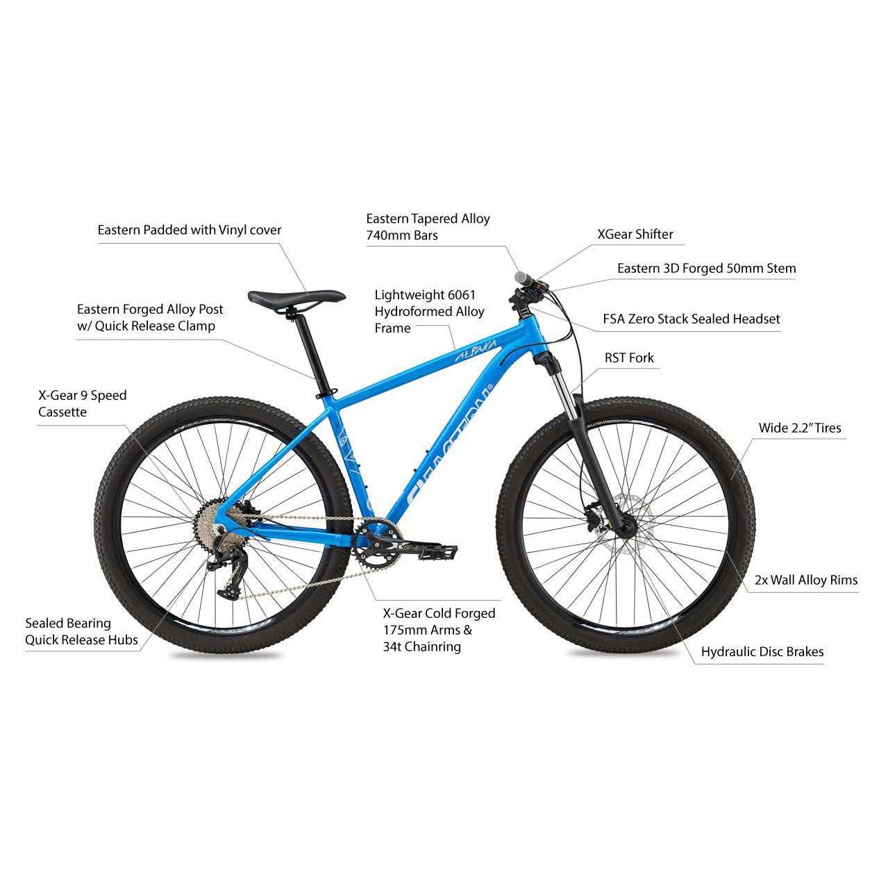 Alpaka 29 Men's Hardtail Mountain Bike - Image 5