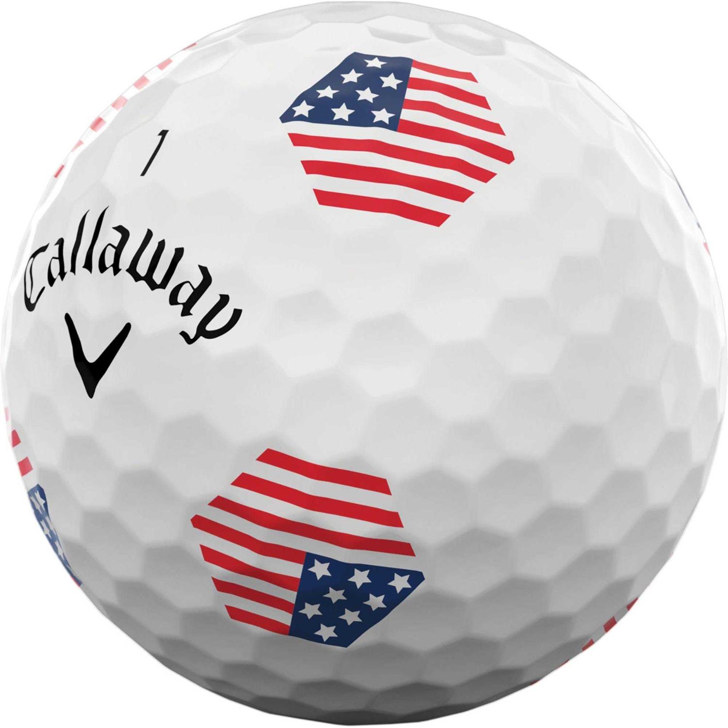 Callaway Chrome Soft TruTrack USA Golf Balls - Image 4