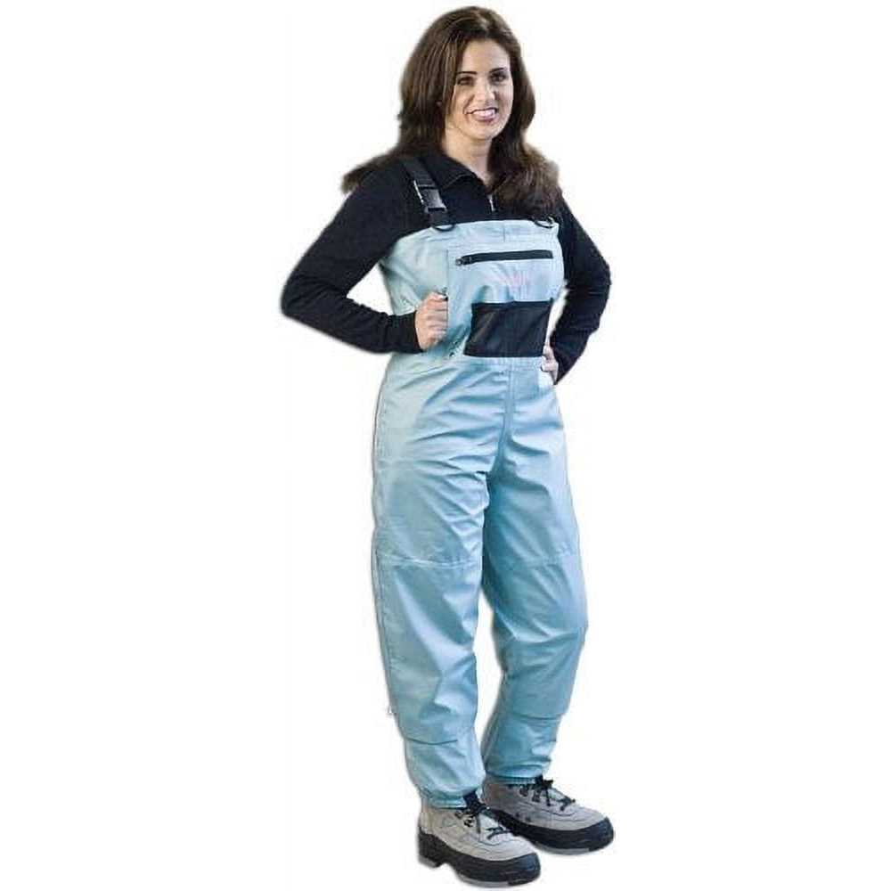 Caddis Wading Systems Caddis Women's Teal Deluxe Breathable Stockingfoot Waders - Image 3
