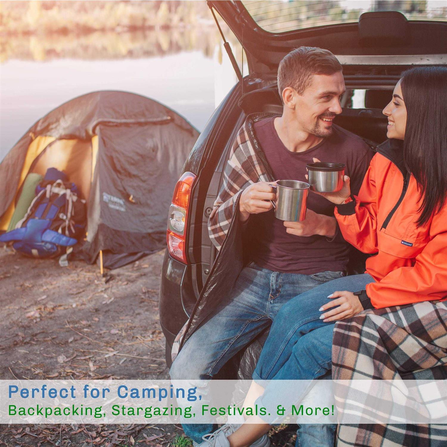 Wakeman Outdoors Sleeping Bag 32F Rated XL 3 Season Envelope Style with Hood - Image 4