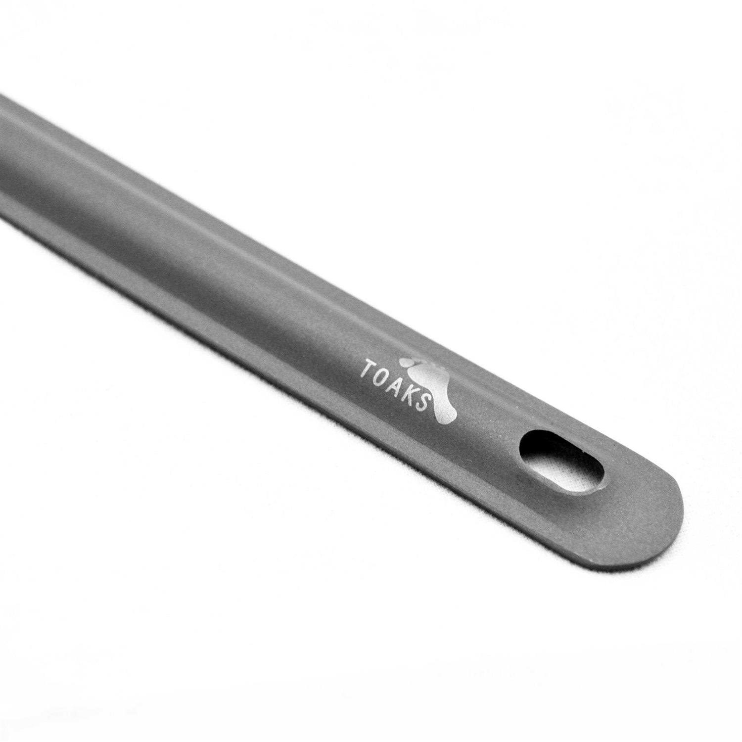 TOAKS Titanium Long Handle Spoon with Polished Bowl - Image 4