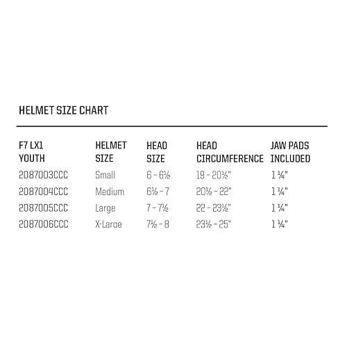 Schutt F7 LX1 Youth Football Helmet - Image 5