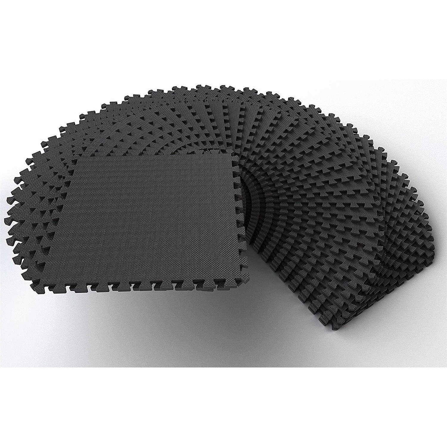 BalanceFrom Puzzle Exercise Mat with EVA Foam Interlocking Tiles - Image 5