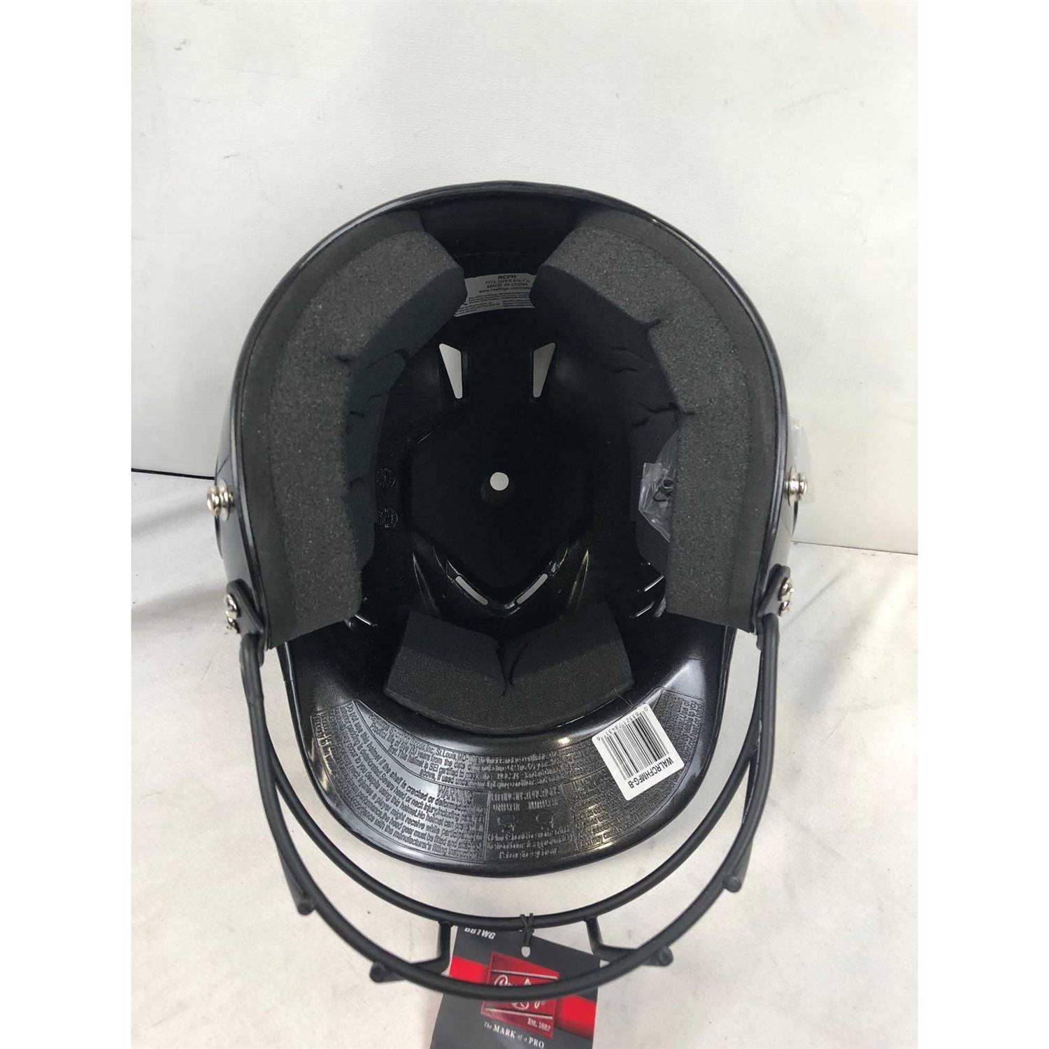 Rawlings 2022 Coolflo Molded Youth Batting Helmet With Face Guard - Image 2