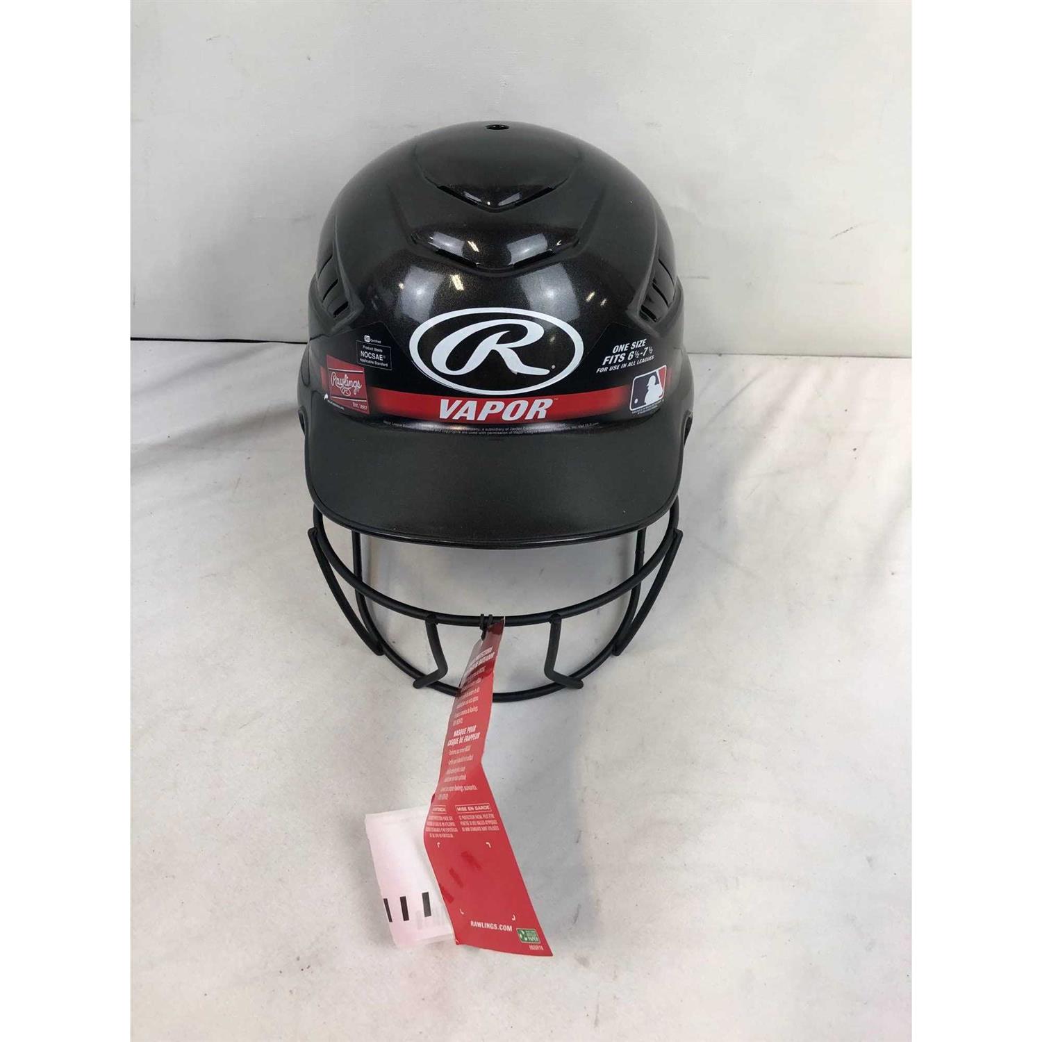 Rawlings 2022 Coolflo Molded Youth Batting Helmet With Face Guard - Image 5