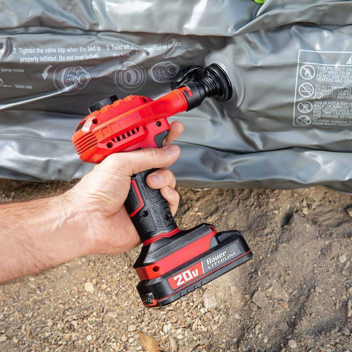 Bauer 20V Cordless High Volume Inflator/Deflator - Image 4