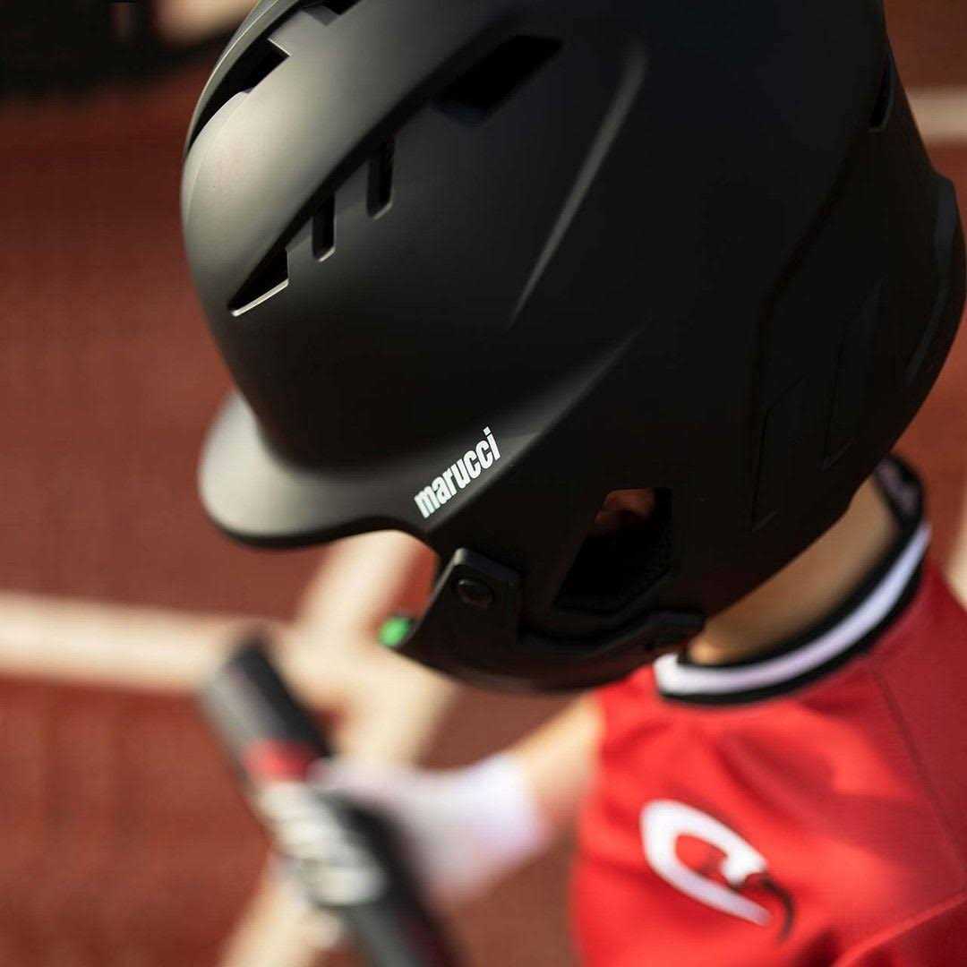 Marucci Duravent Batting Helmet with Jaw Guard - Image 4