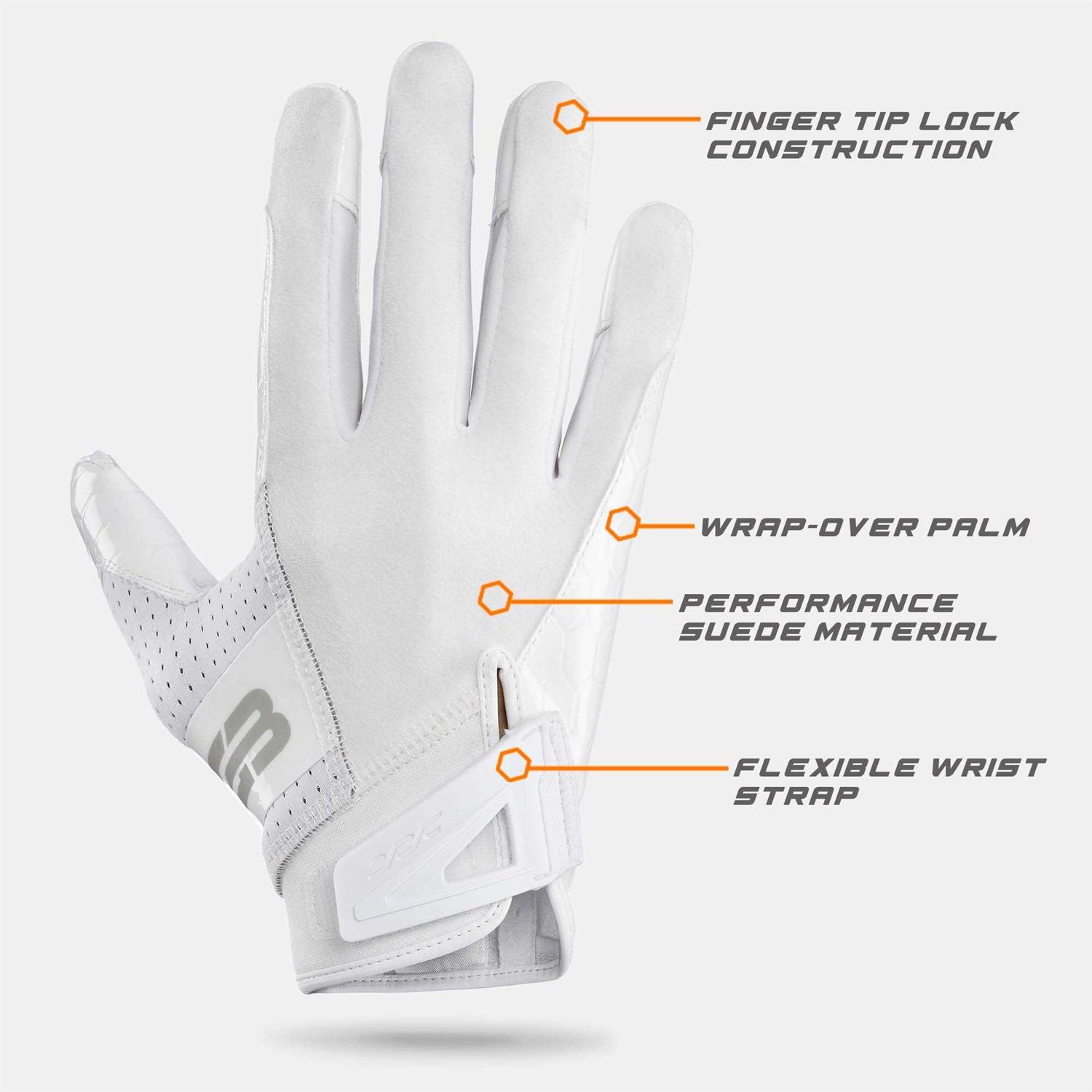 Grip Boost DNA 2.0 Football Gloves with Engineered Stick - Image 3