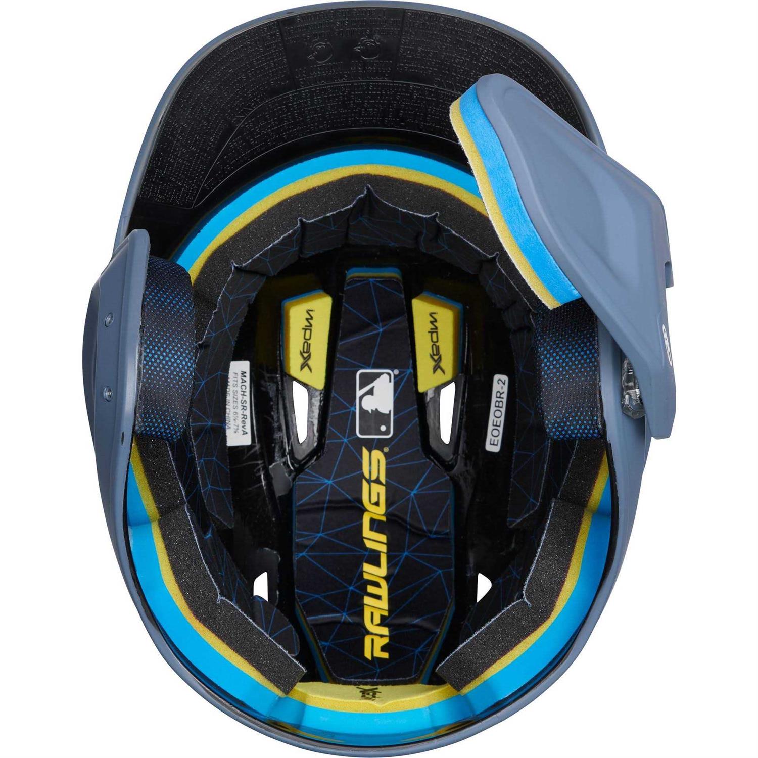 Rawlings Mach Adjust Matte Batting Helmet Junior - Image 4