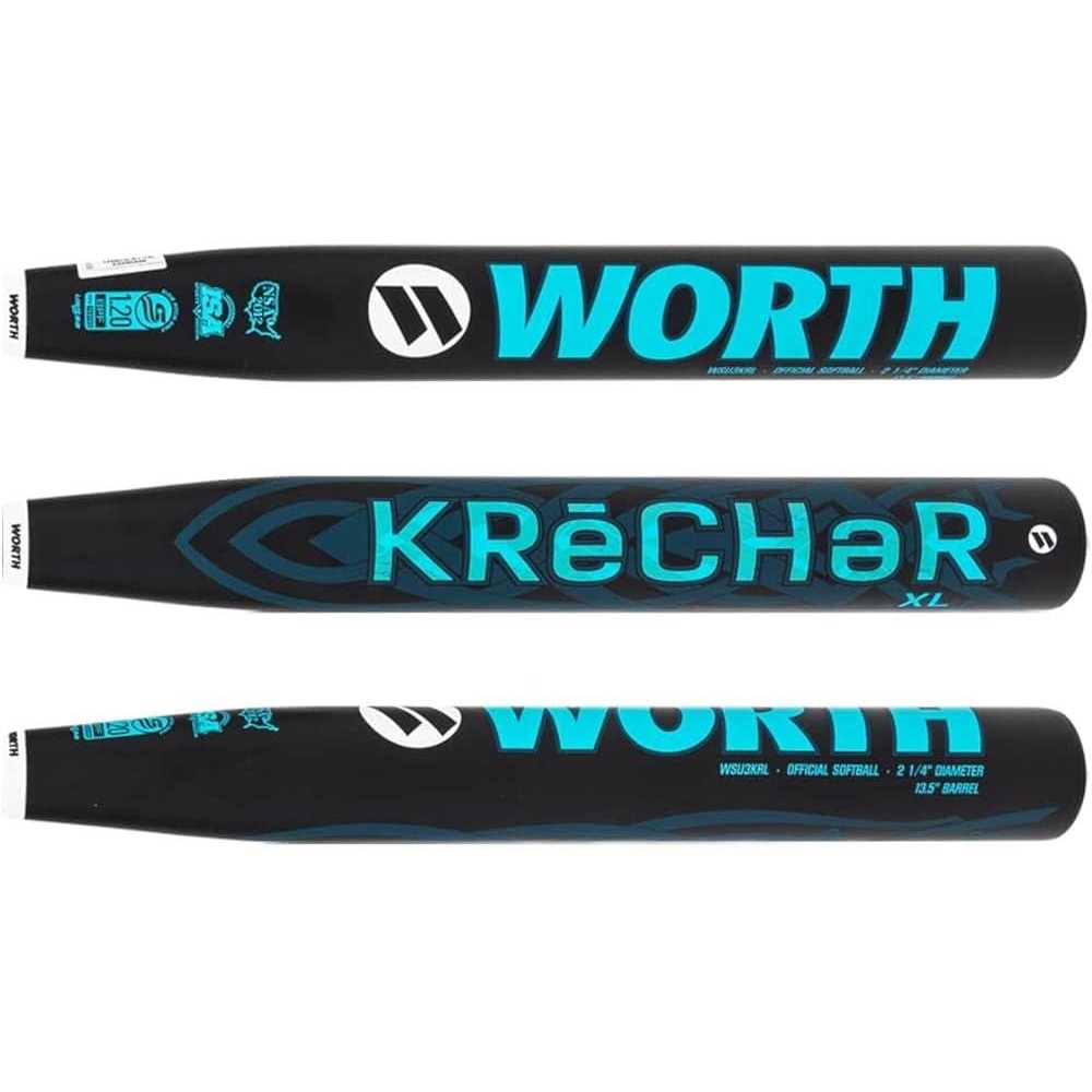 2023 Worth Krecher XL 13.5 USSSA Slowpitch Softball Bat - Image 5