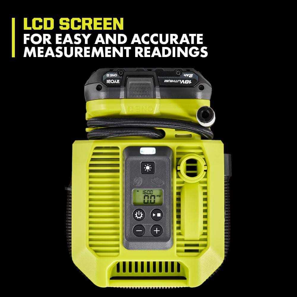 Ryobi ONE+ 18V Cordless Dual Function Inflator/Deflator - Image 4