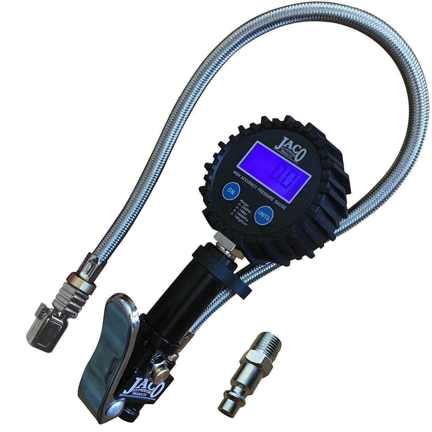 JACO FlowPro Digital Tire Inflator with Pressure Gauge - Image 2