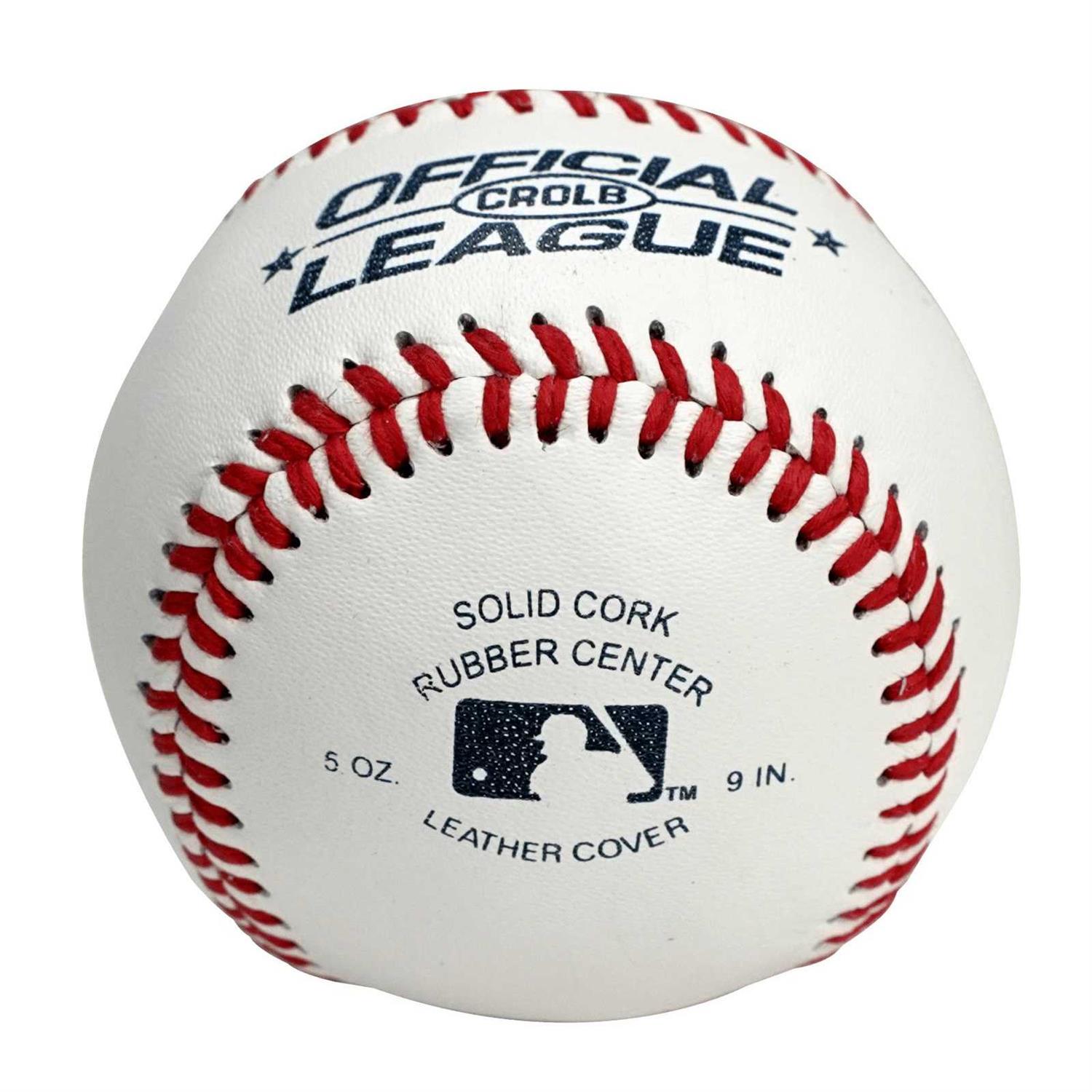 Rawlings Bucket of 10U Official League Crolb Practice Youth Baseballs - Image 2