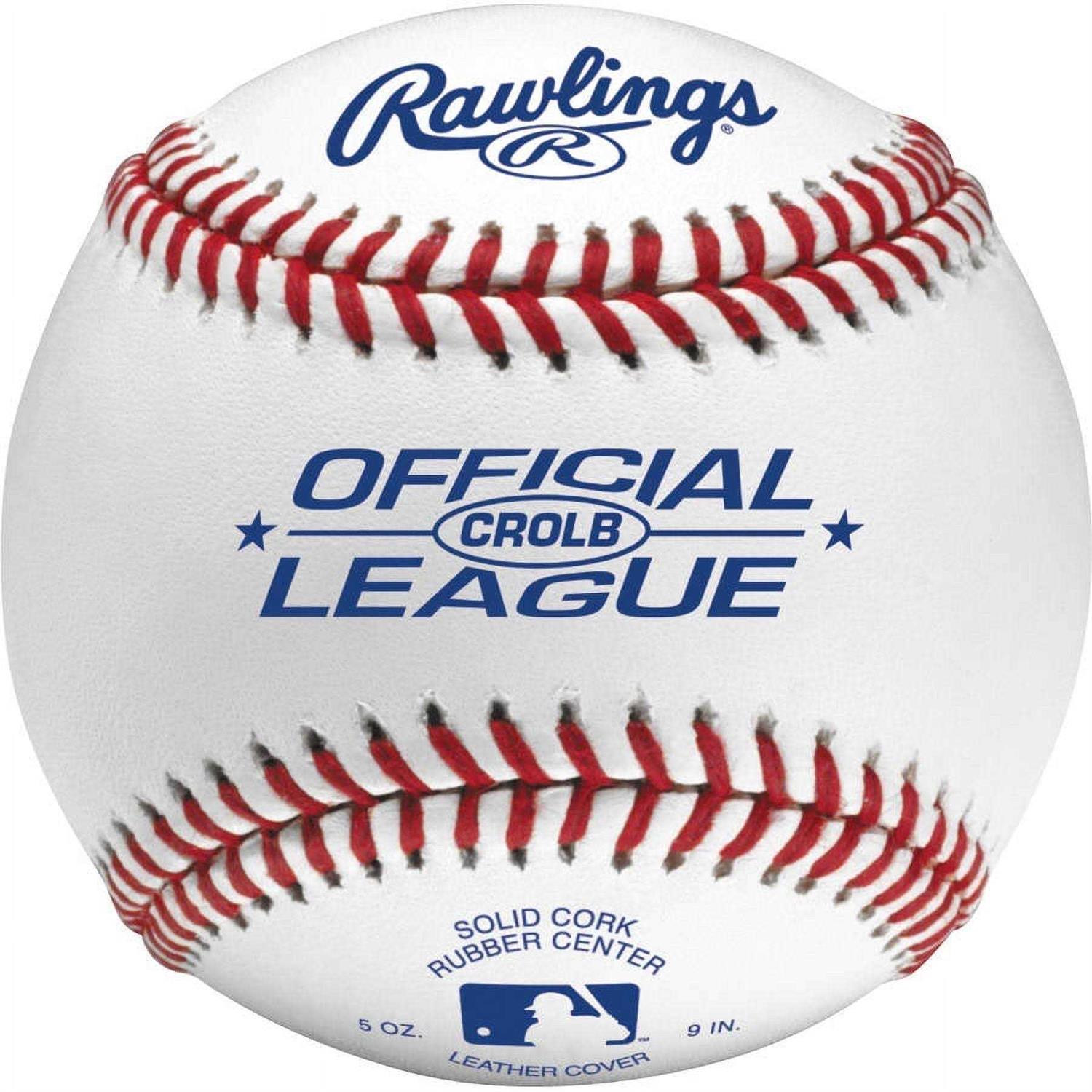 Rawlings Bucket of 10U Official League Crolb Practice Youth Baseballs - Image 3