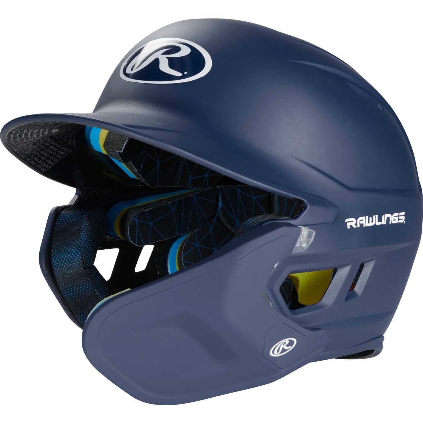 Rawlings Mach Batting Helmet Adjustable Face Guard Senior - Image 5