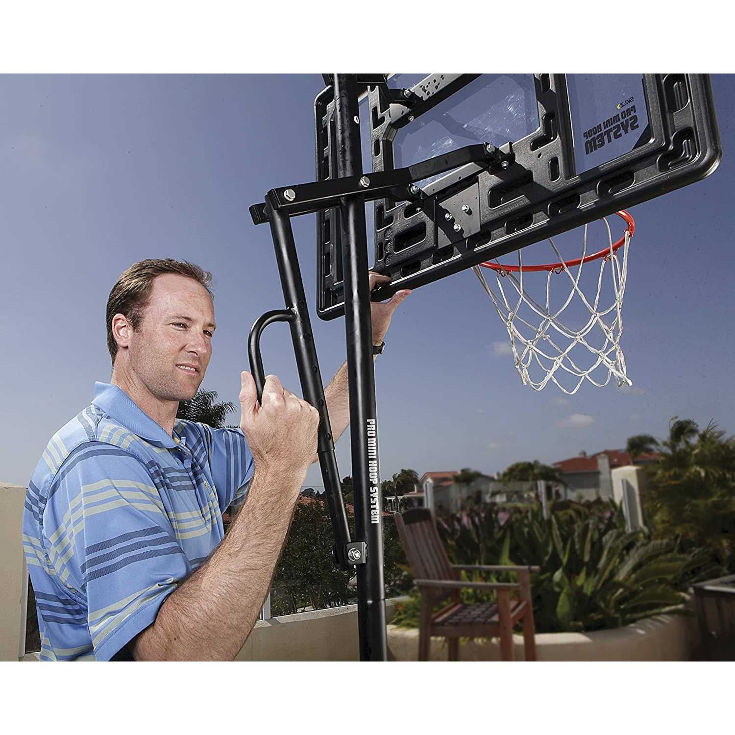 SKLZ Pro Mini Hoop Basketball System with Adjustable-Height - Image 5
