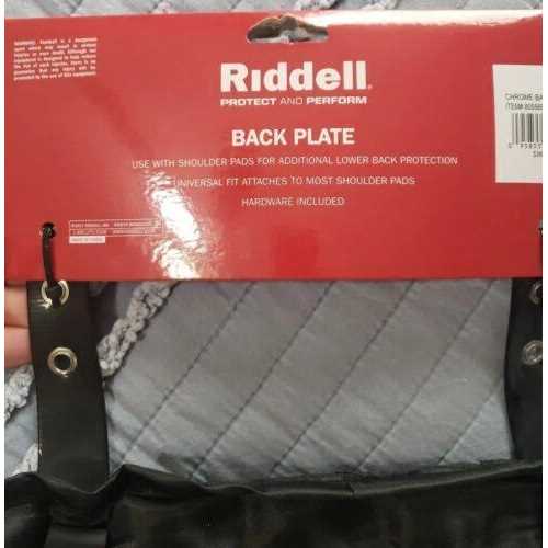 Riddell Football Back Plate - Image 5