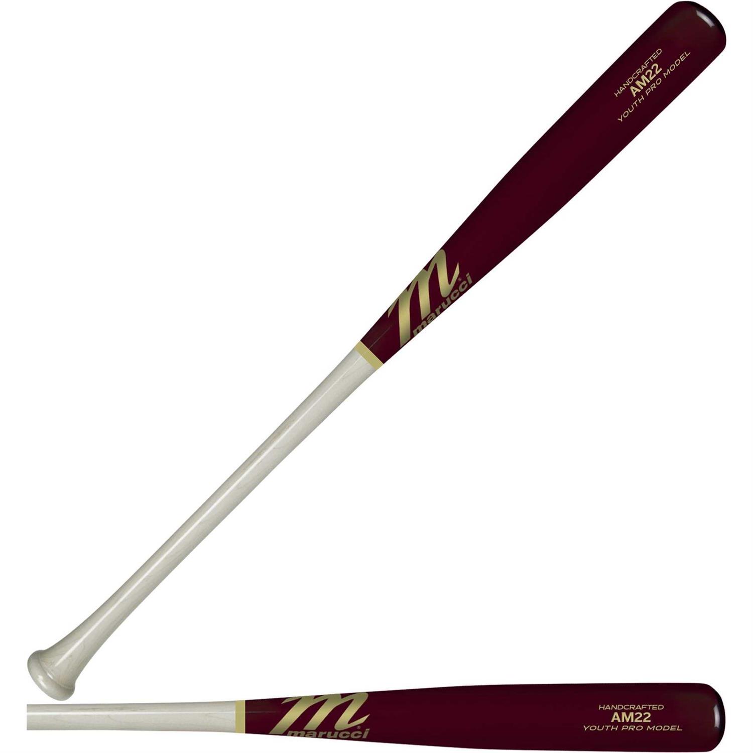 Marucci Pro AM22 Maple Wood Youth Baseball Bat