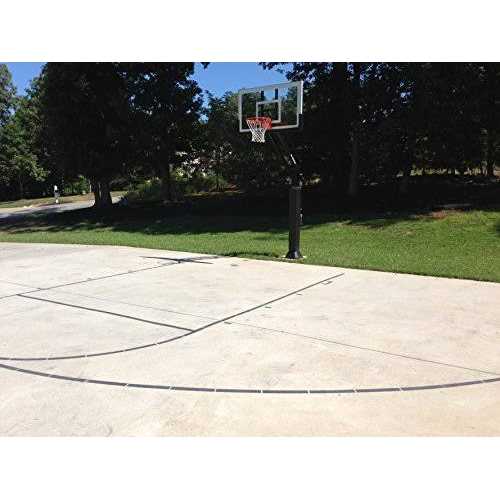 Ronan Sports complete Easy court Premium Basketball Marking Stencil Kit - Image 3