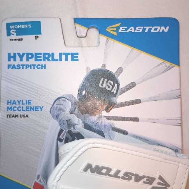 Easton Hyperlite Women's Fastpitch Batting Gloves - Image 5