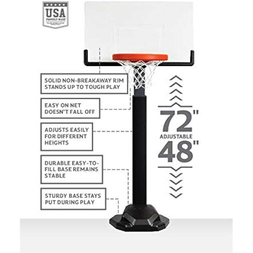 Huplay Pro Adjustable Basketball Set Huplay - Image 5