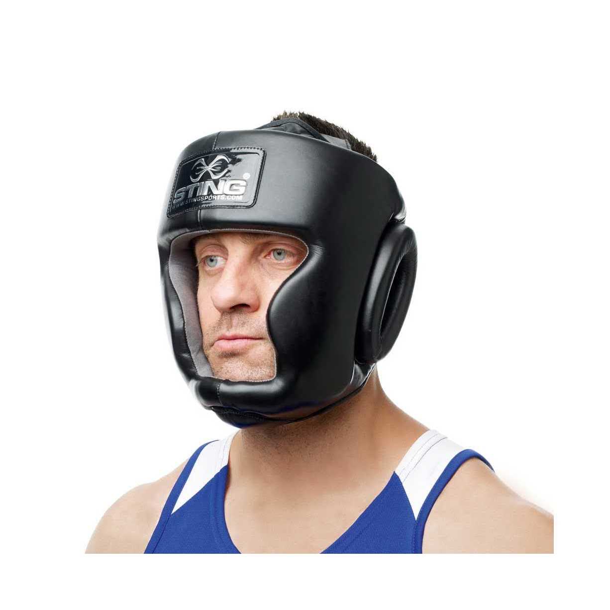 STING USA Boxing Approved Orion Gel Open Face Head Guard - Image 4