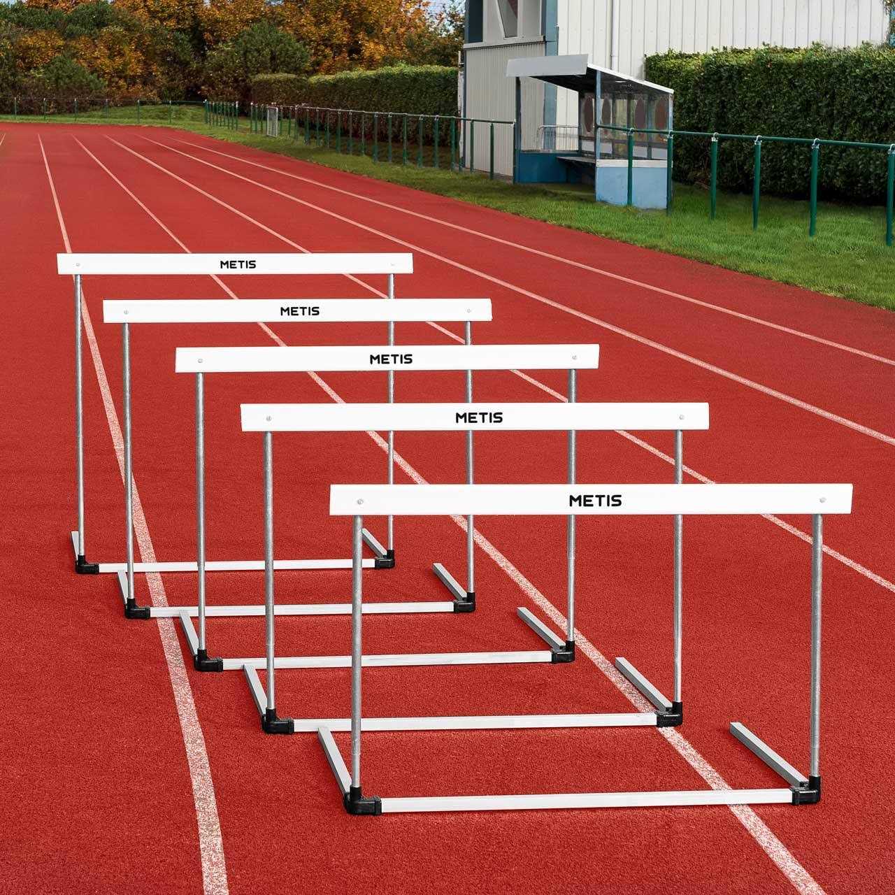 METIS Alloy Hurdles Premium Adjustable Track & Field Equipment for Junior
