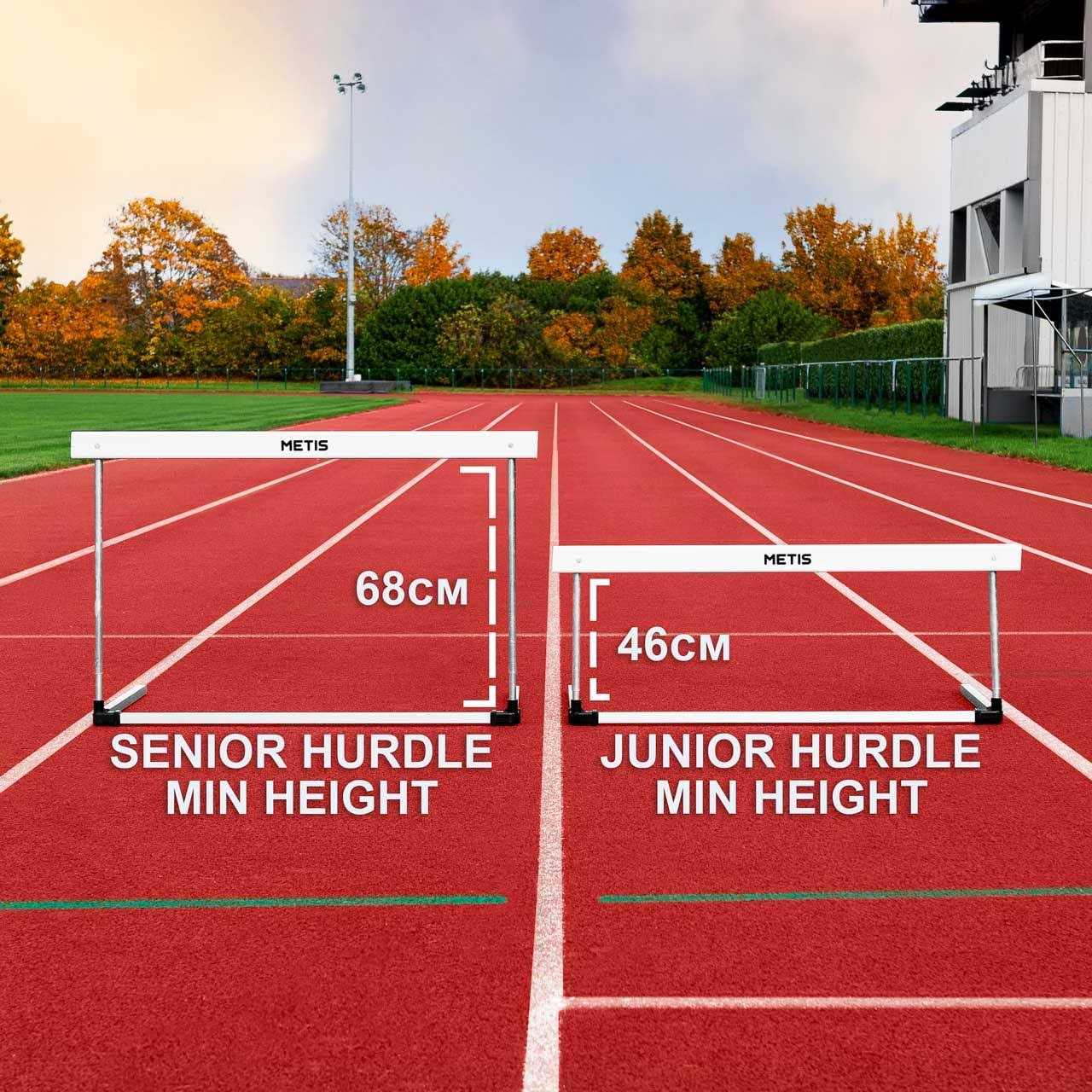 METIS Alloy Hurdles Premium Adjustable Track & Field Equipment for Junior - Image 2
