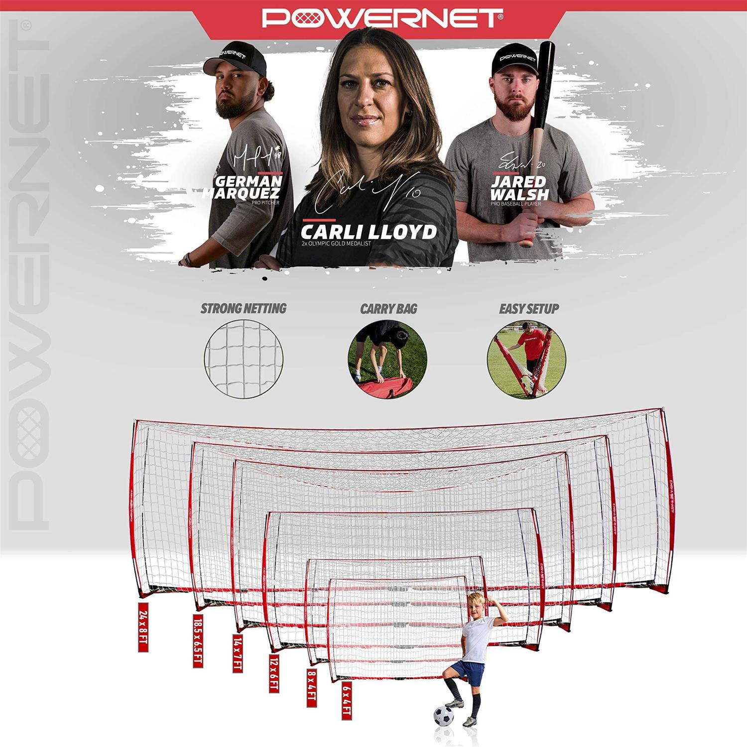 Powernet Soccer Goal Portable - Image 3