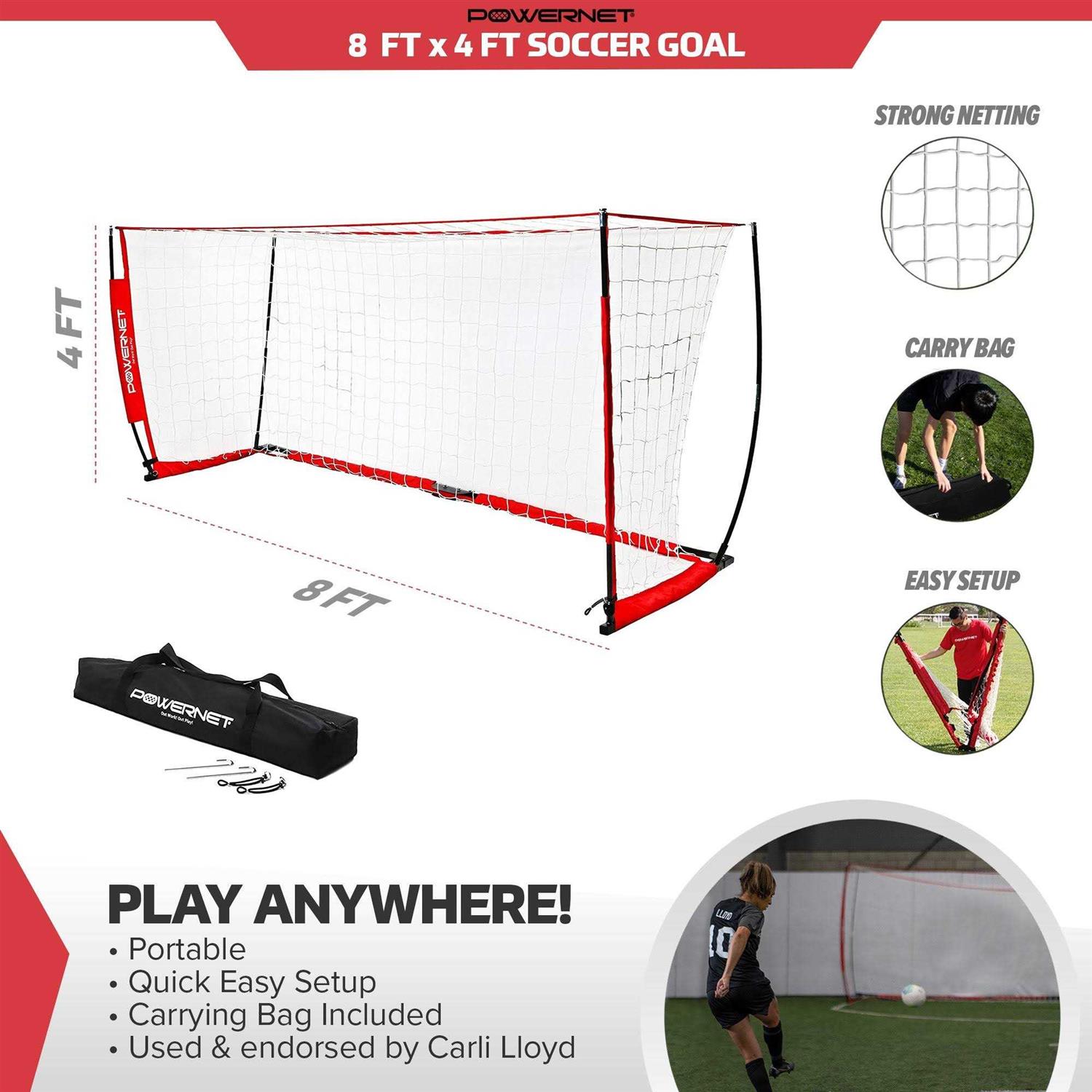 Powernet Soccer Goal Portable - Image 4