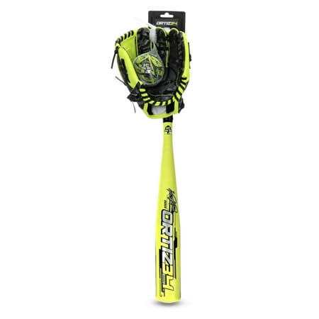 Big Papi's Signature 25 inch Tball Bat with -11 Drop, 9 inch Glove, and Tball Bundle