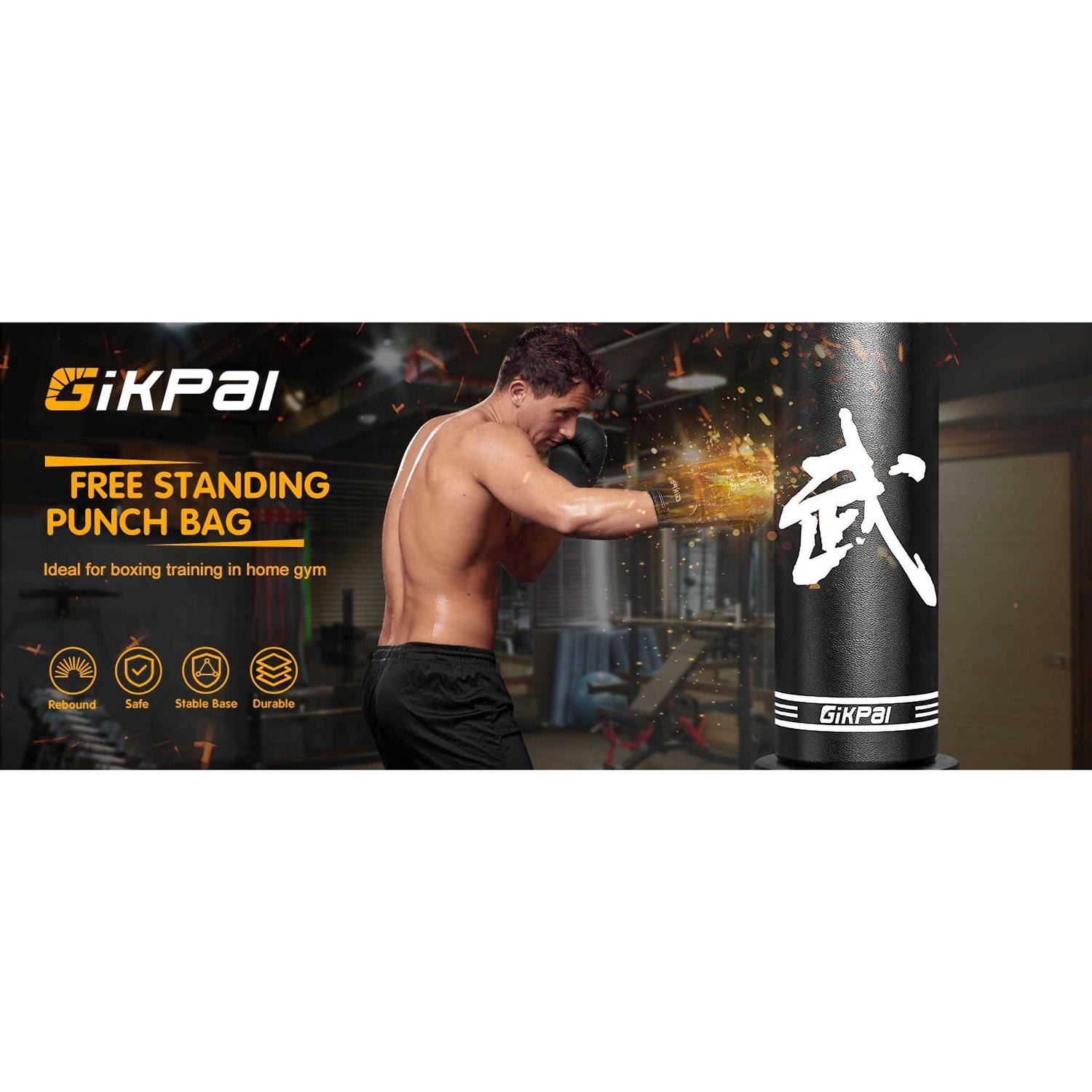 Gikpal Punching Bag Freestanding Heavy Boxing Bag with Stand for Adult - Image 3