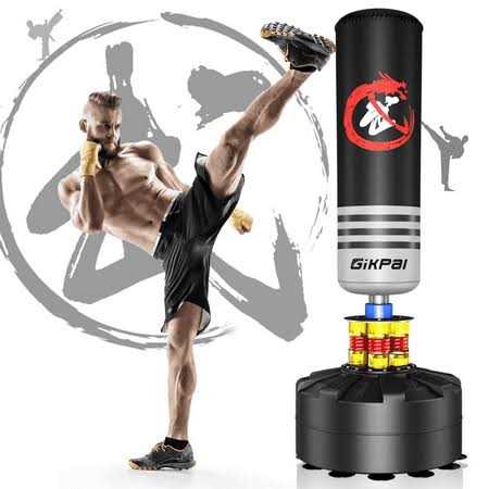 Gikpal Punching Bag Freestanding Heavy Boxing Bag with Stand for Adult
