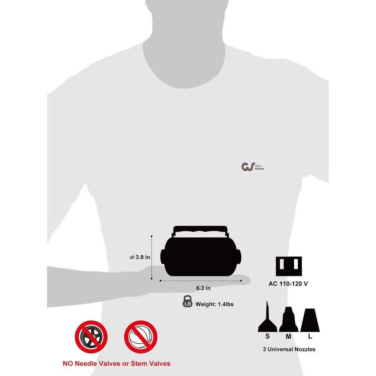 Electric Air Pump for Inflatable Pool Toys - Image 3