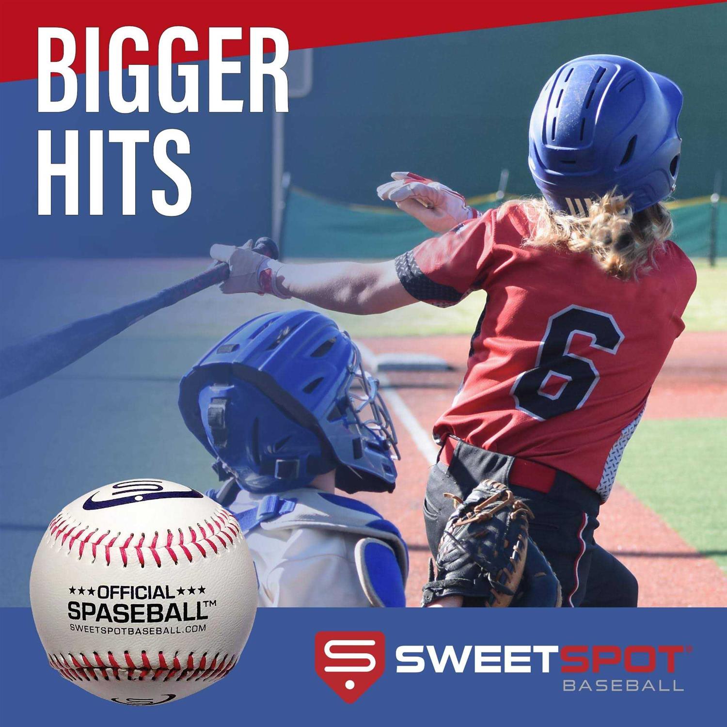 SweetSpot Baseball 28” Junior Bat and Spaseball Combo - Image 3