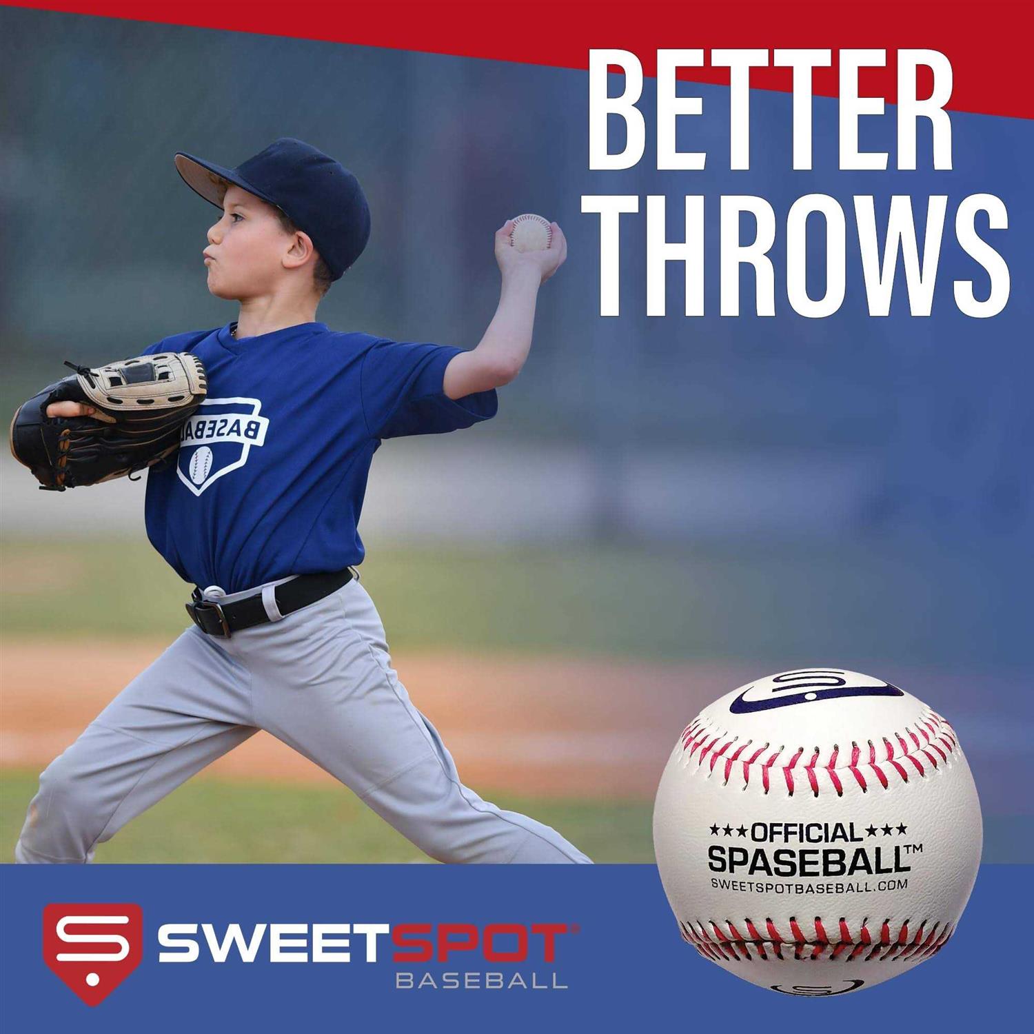 SweetSpot Baseball 28” Junior Bat and Spaseball Combo - Image 4